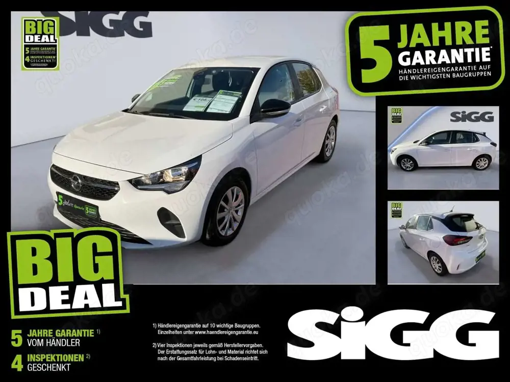 Opel Corsa F 1.2 Edition Klimaanlage