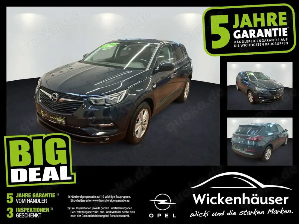 Opel Grandland 1.2 Edition SHZ+Kamera+CarPlay+BT+Temp