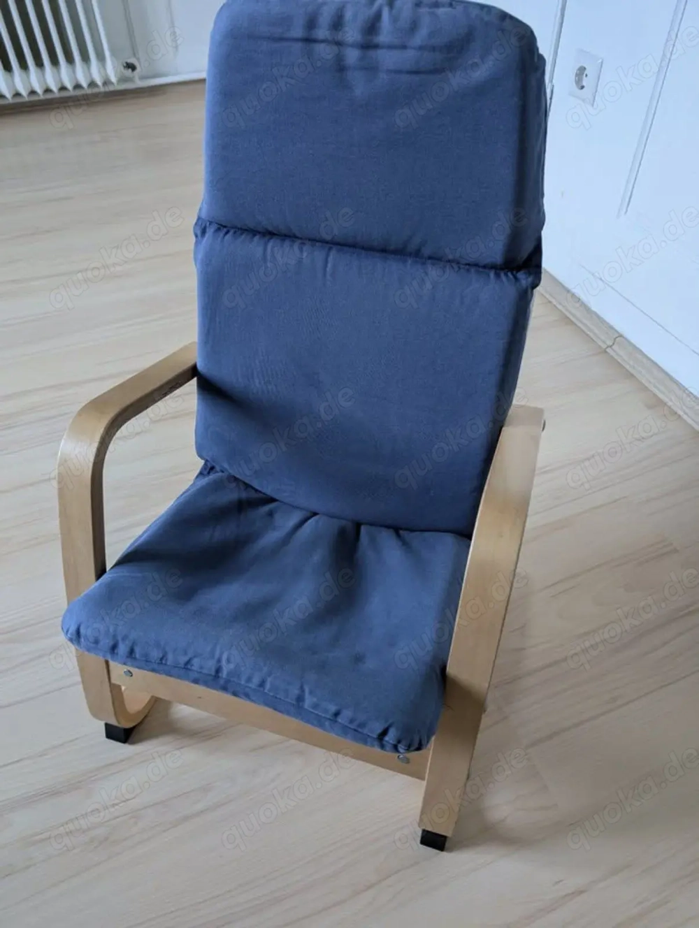 Kindersessel Kinderstuhl Stuhl Kinder blau IKEA POÄNG