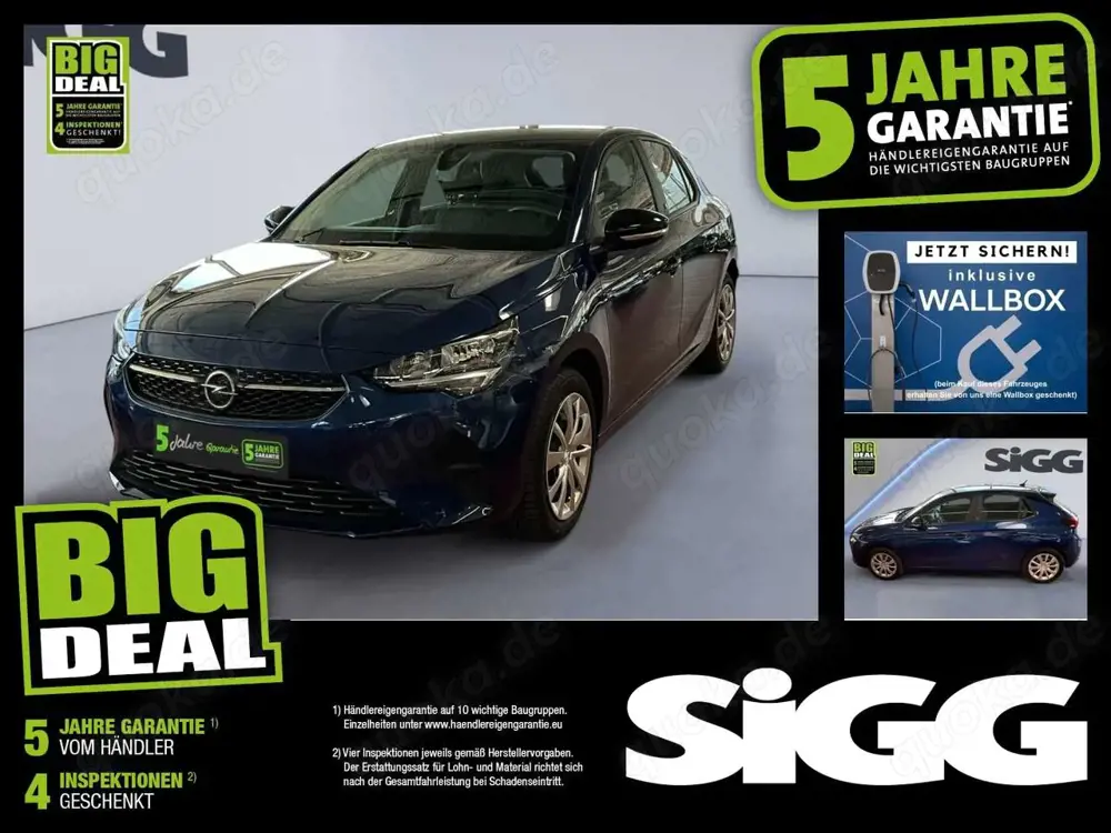 Opel Corsa-e Edition inkl. 11KW Wallbox zum laden!