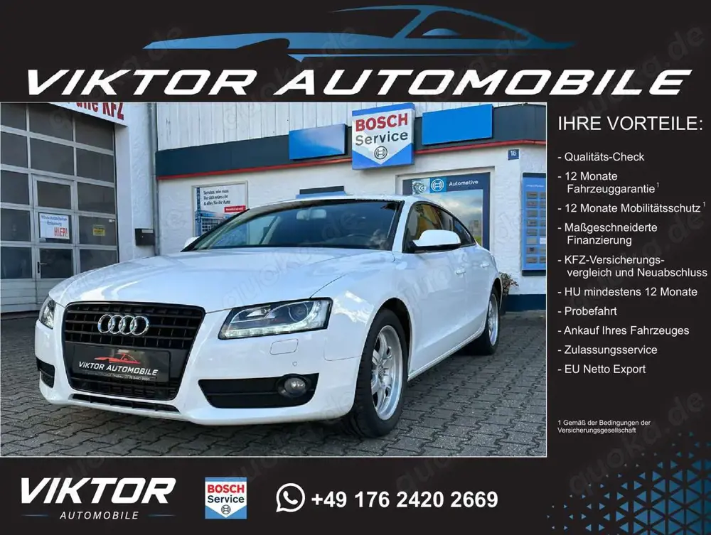 Audi A5 2.0 TFSI XENON SCHALTGETRIEBE ORIGINAL 67251 KM