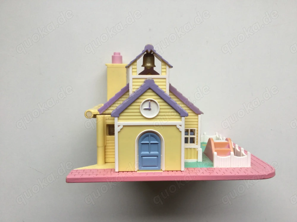 Polly Pocket Bluebird Kirche Church Haus Spielset