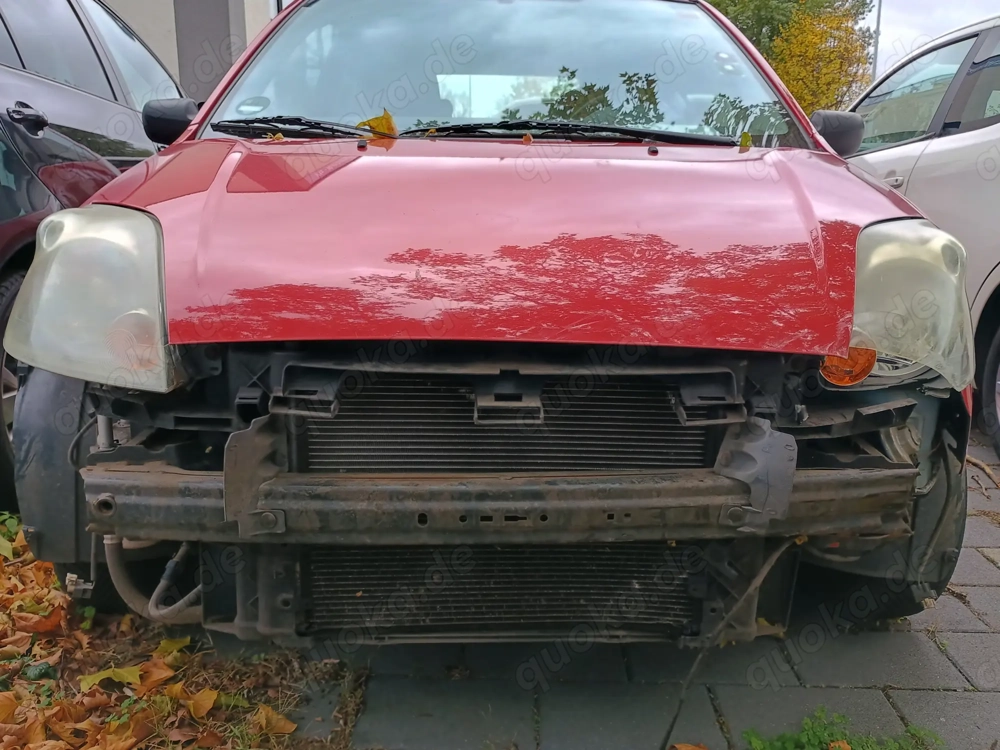 Ford Fiesta mit Unfallschaden Ford Fiesta mit Unfallschaden
