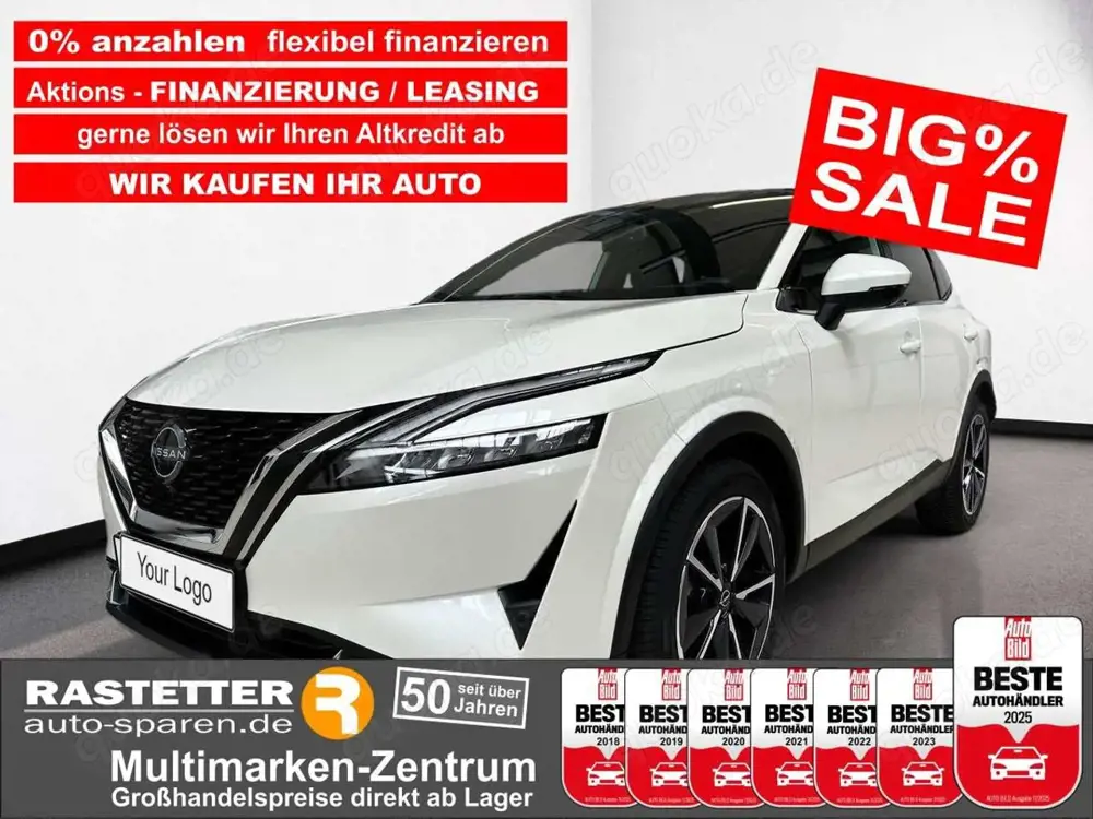 Nissan Qashqai Xtronic 4x4 tekna Pano+Bose+19Z+Design+Business+Pr