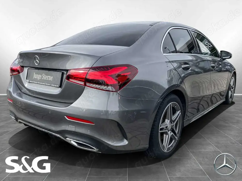 Mercedes-Benz A 200 Limousine AMG RüKam+MBUX+Tempomat+LED+18
