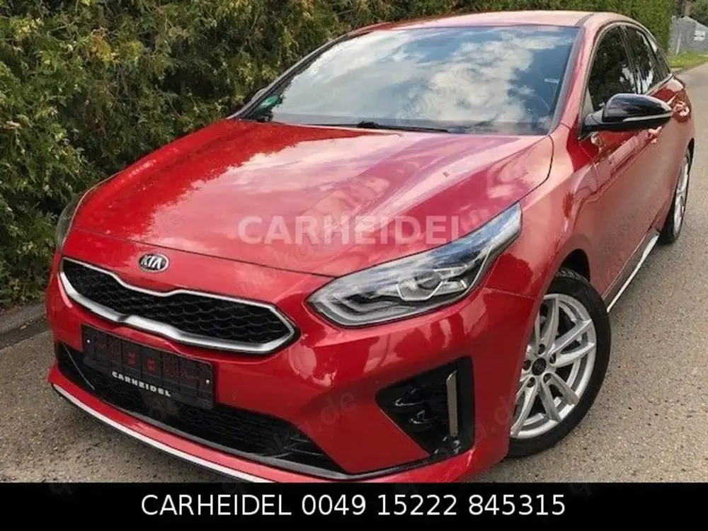 Kia ProCeed / pro_cee'd ProCeed GT-Line LED SHZ LEDER NAVI DAB PDC CAM