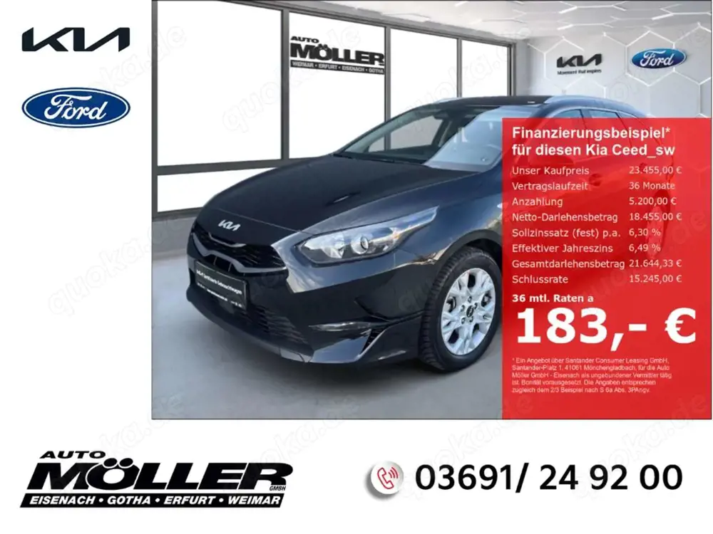 Kia Ceed SW / cee'd SW 1.5T Vision DCT7 Navi Allwetter Kamera ACC Klima S