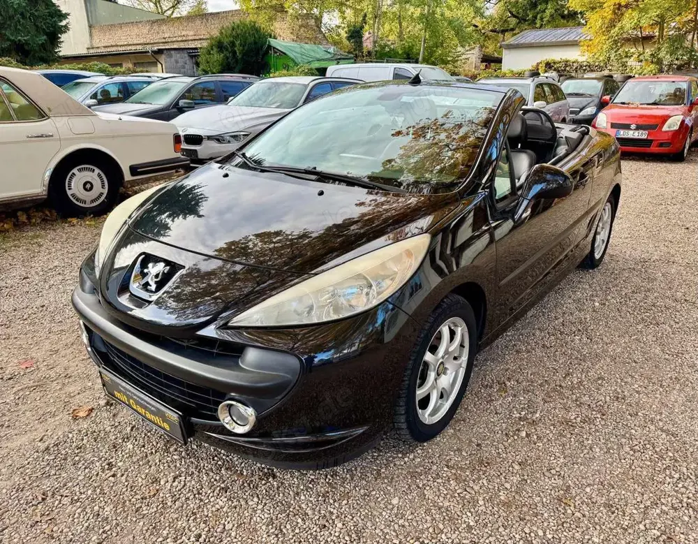 Peugeot 207 CC Cabrio Klima Leder 16Zoll Alu Servo Elektr-Dach