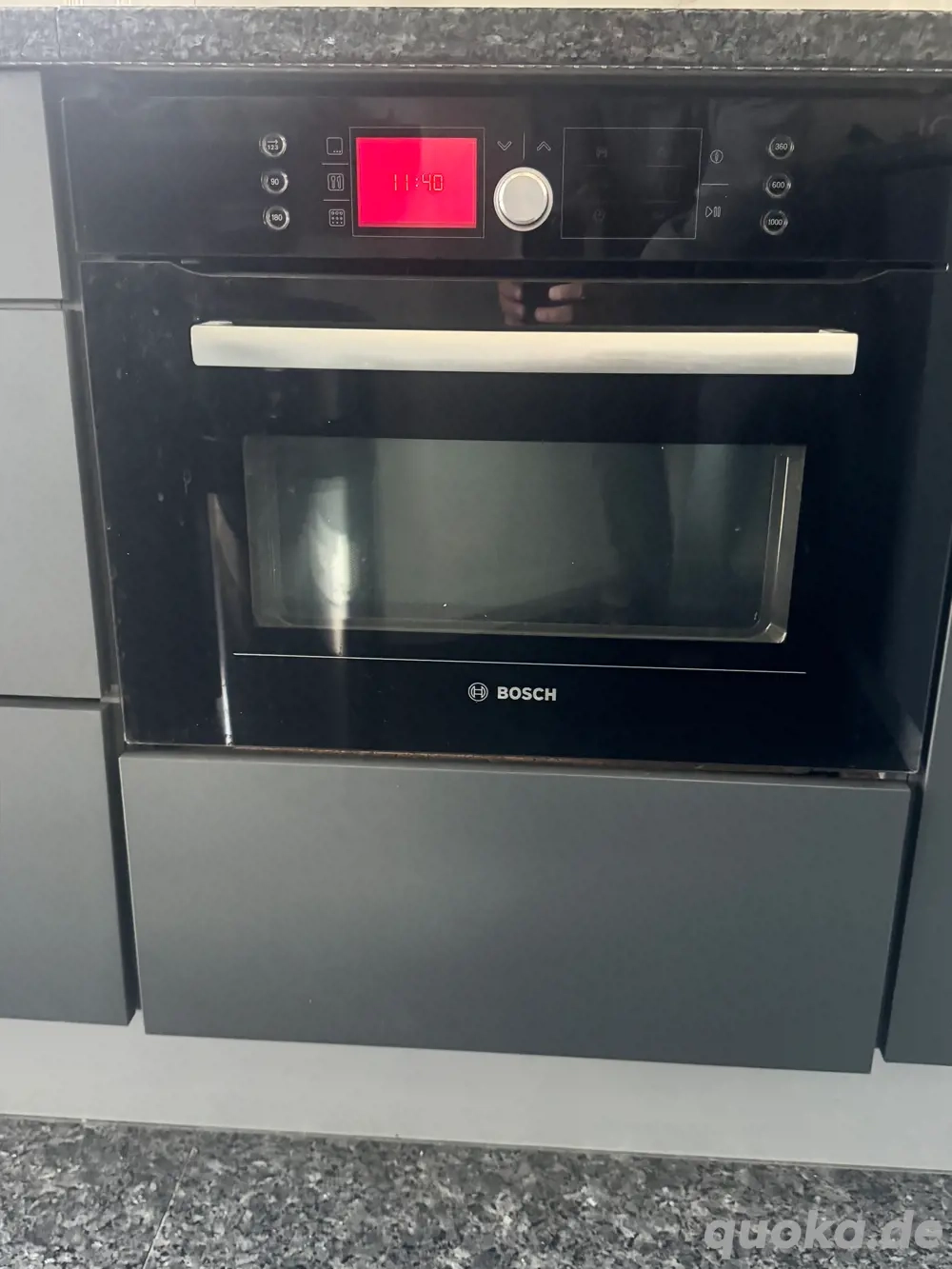 Bosch Einbau-Backofen mit Mikrowelle   HBC86P763