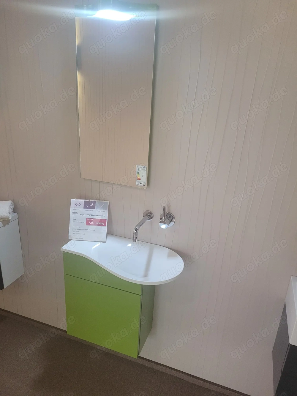 Gästewaschtisch Burgbad Pli 