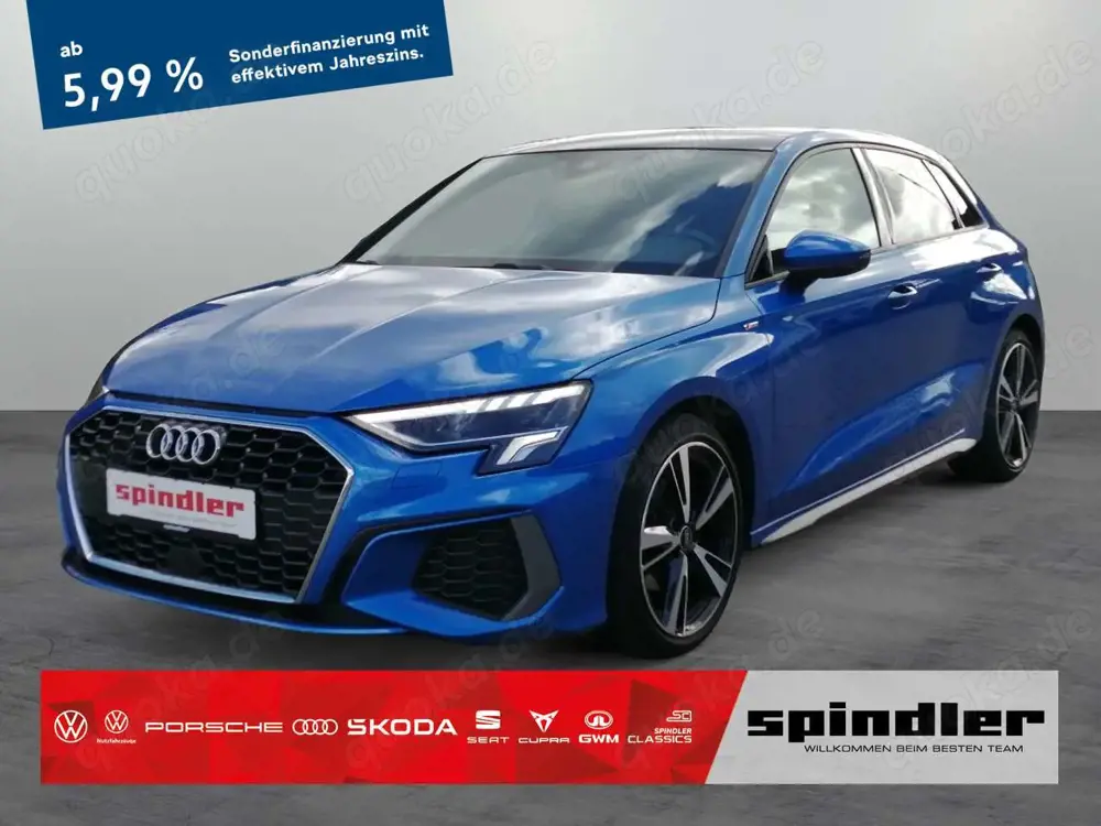 Audi A3 S-Line 35 TFSI Stronic Pano LED Nav