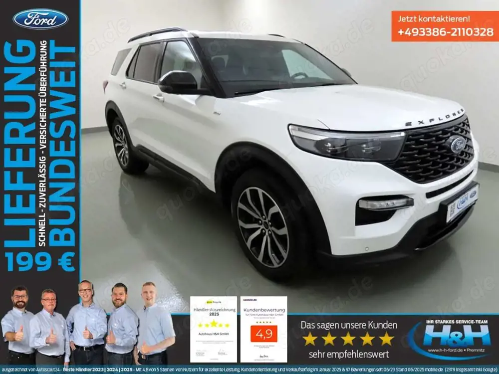 Ford Explorer 3.0 Plug-in Hybrid 4x4 ST-Line iACC+AHK