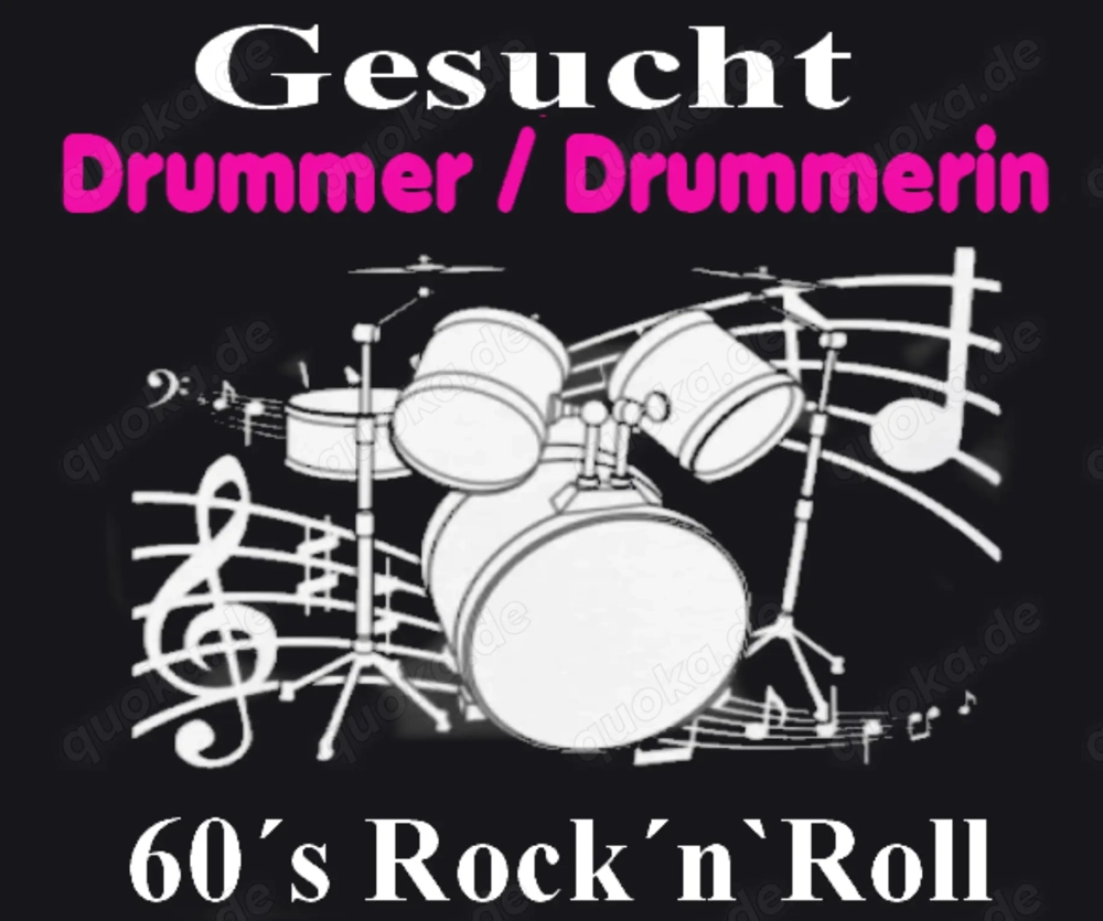 Drummer für bekannte Rock n Roll Band gesucht