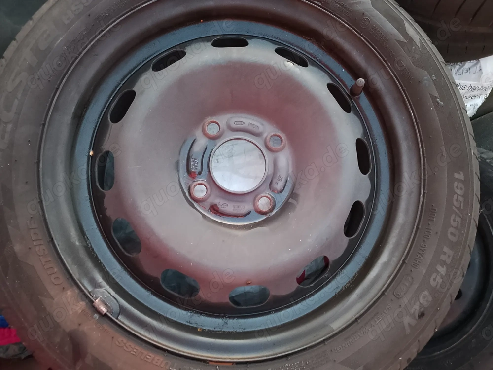 Autoreifen 195 50 R15 82V Marke KUMHO mit Felgen