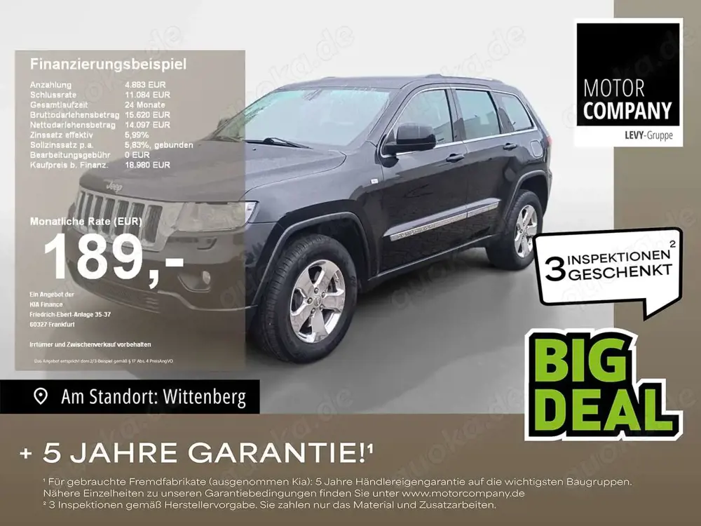 Jeep Grand Cherokee 3.6 V6 Laredo Offroad-Paket