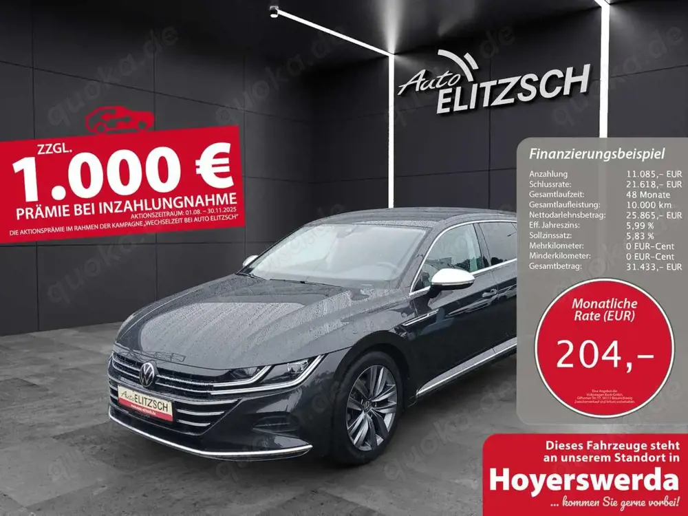 Volkswagen Arteon SB TDI Elegance DSG LED AHK Kamera ACC