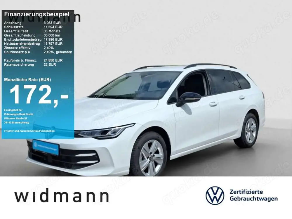 Volkswagen Golf Variant Life 1.5 TSI 116 PS ACC LED APP