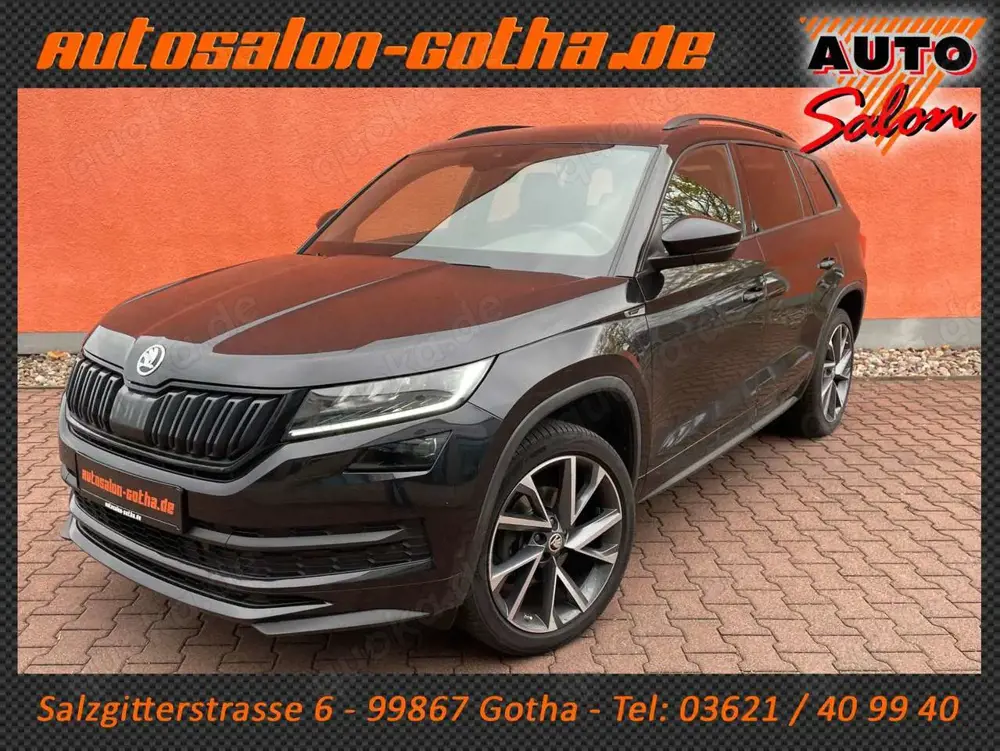 Skoda Kodiaq DSG Sportline LED+APPS AHK CAM 4xSHZ LANE