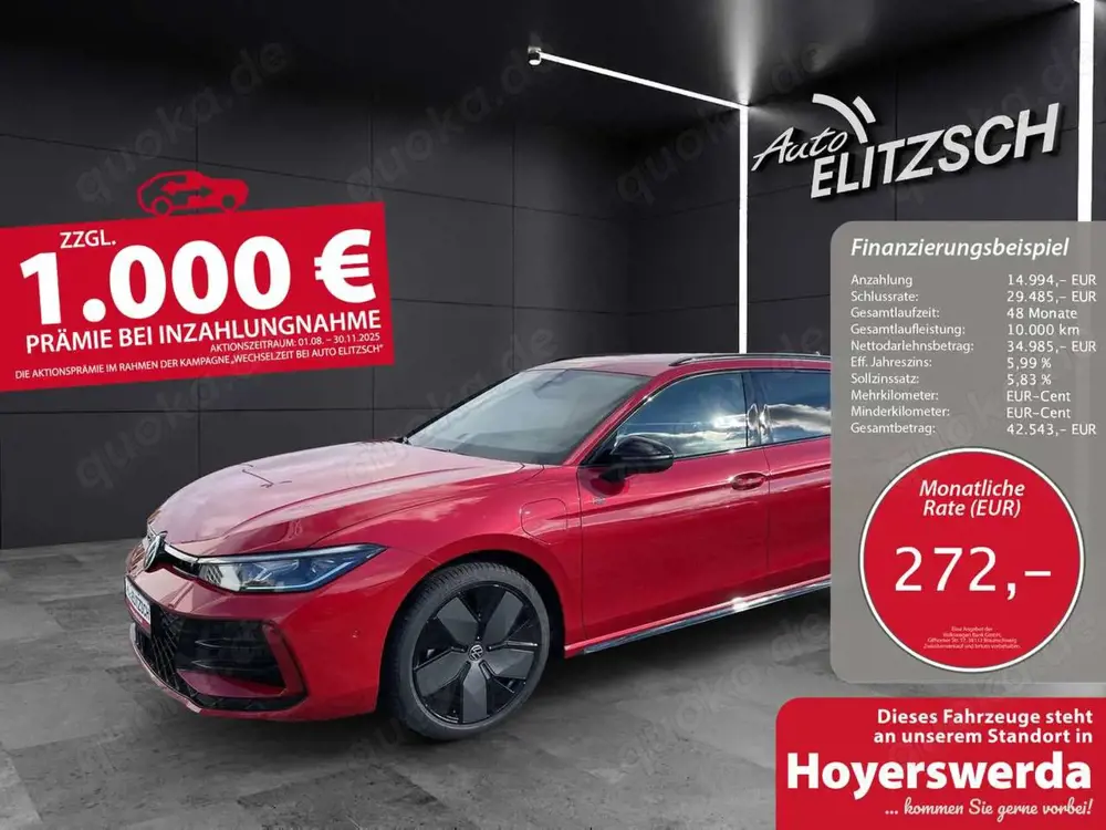 Volkswagen Passat Variant R-Line eHybrid DSG IQ.Light ACC AHK SH Massage ...