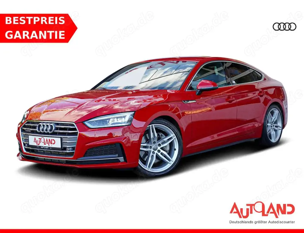 Audi A5 Sportback 2.0 TFSI S-Line LED Tempomat PDC