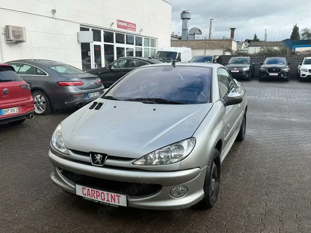 Peugeot 206 CC Roland Garros TÜV NEU !!! LEDER/AUTOMATIK