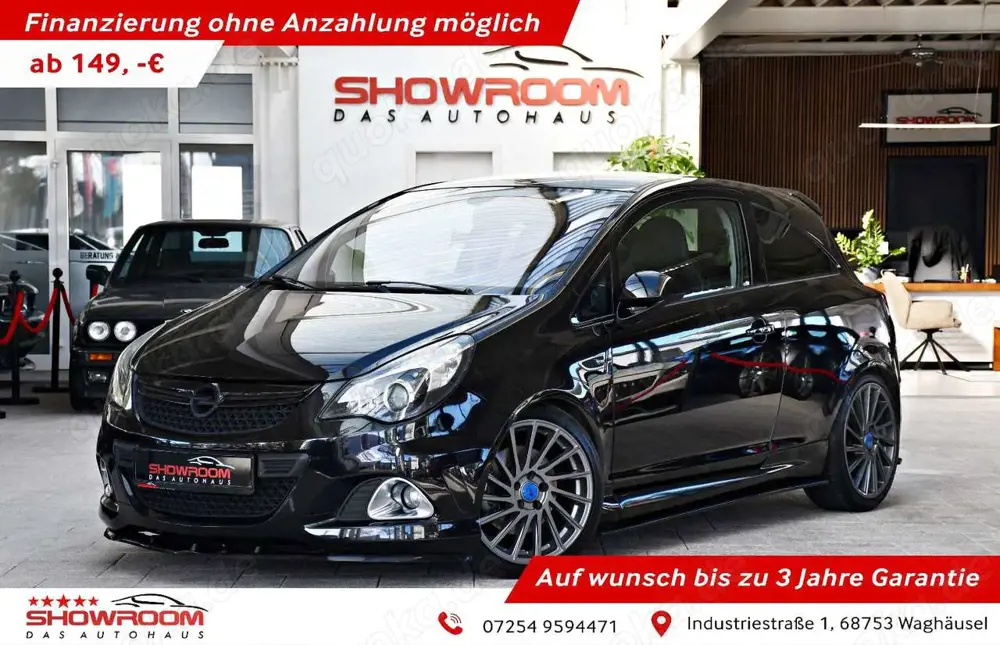 Opel Corsa D OPC-Line Recaro Leder Shz Modellpflege
