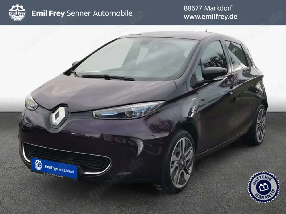 Renault ZOE (ohne Batterie) 41 kwh Life mit LIMITED Paket