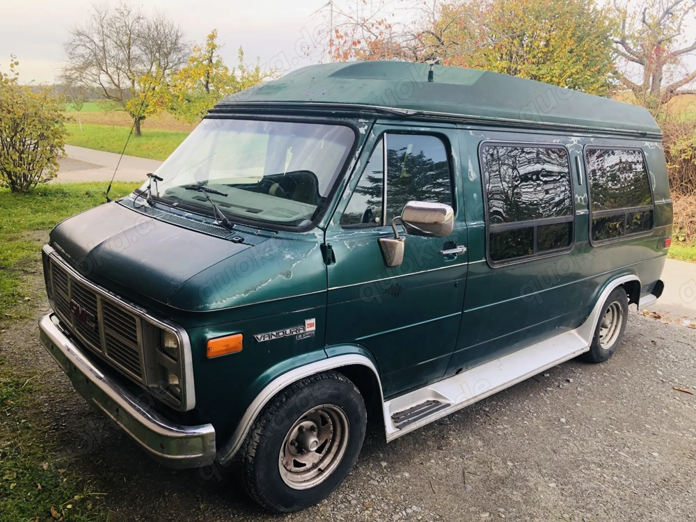 Chevrolet G20 VanGMC Vandura Hightop, 5,7 V8 Oldtimer LPG Tausch