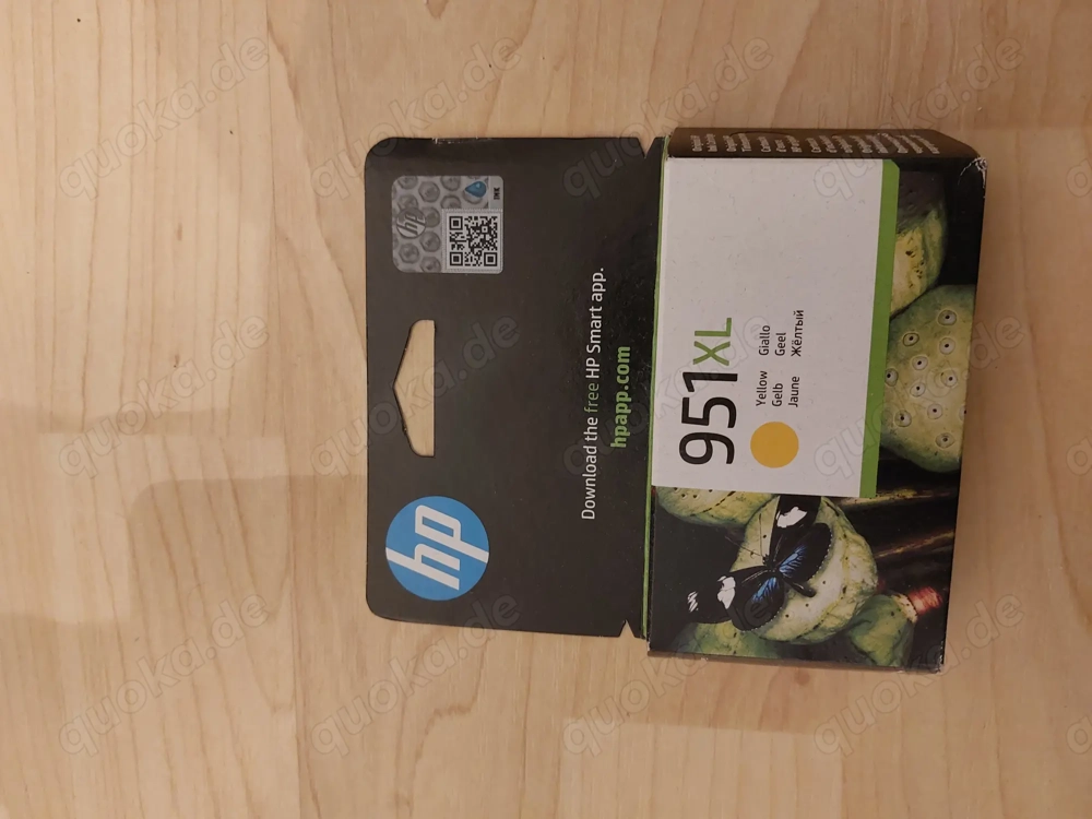 HP Tintenpatrone XL Yellow Gelb