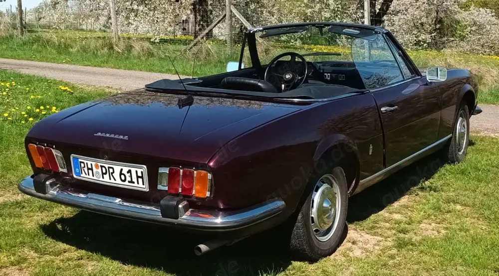 Oldtimer Peugeot Rarität Peugeot 504 Cabrio Baujahr 74