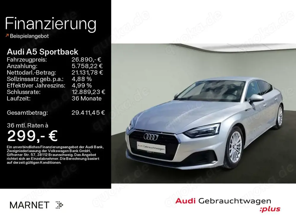 Audi A5 40 TFSI*Navi*Alu*PDC*Audi Connect*S