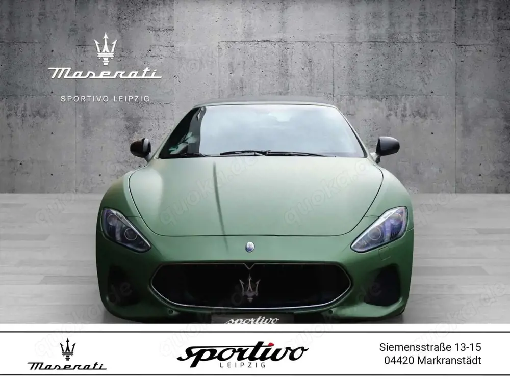 Maserati GranCabrio Sport MY18// Vollfolierung in grün matt