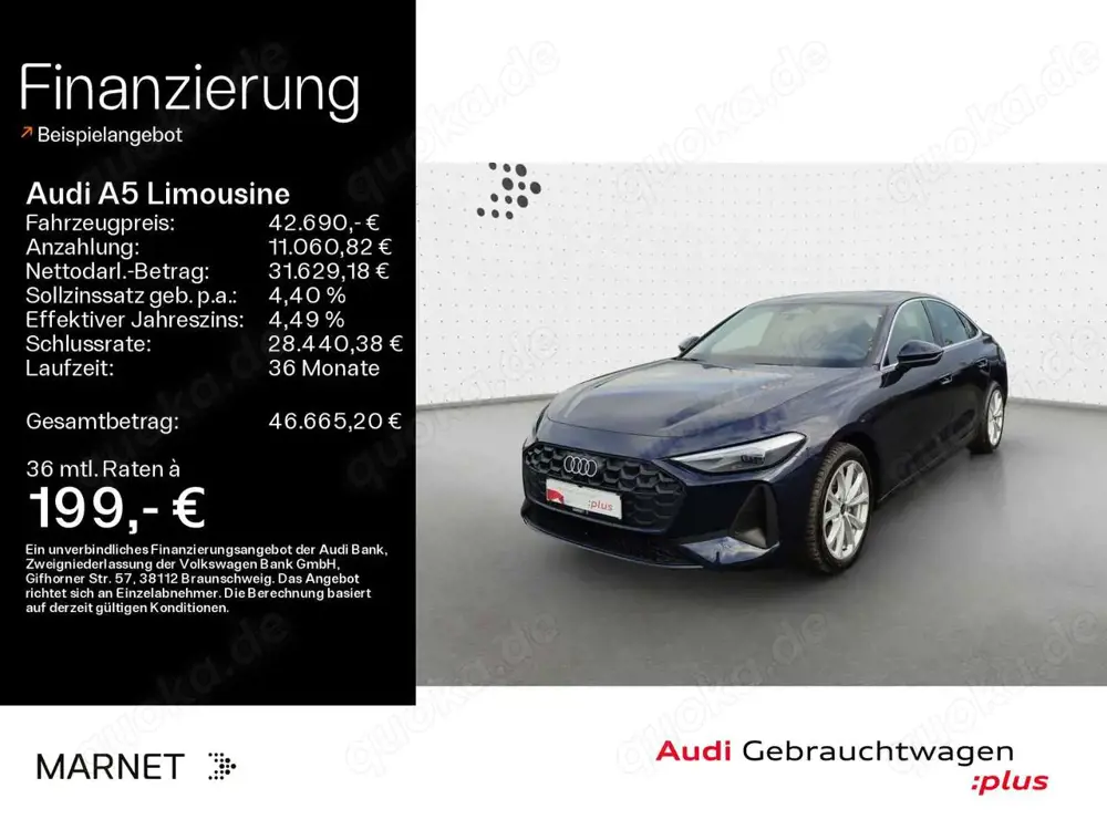 Audi A5 TFSI quattro*Navi*Alu*PDC*Virtual C