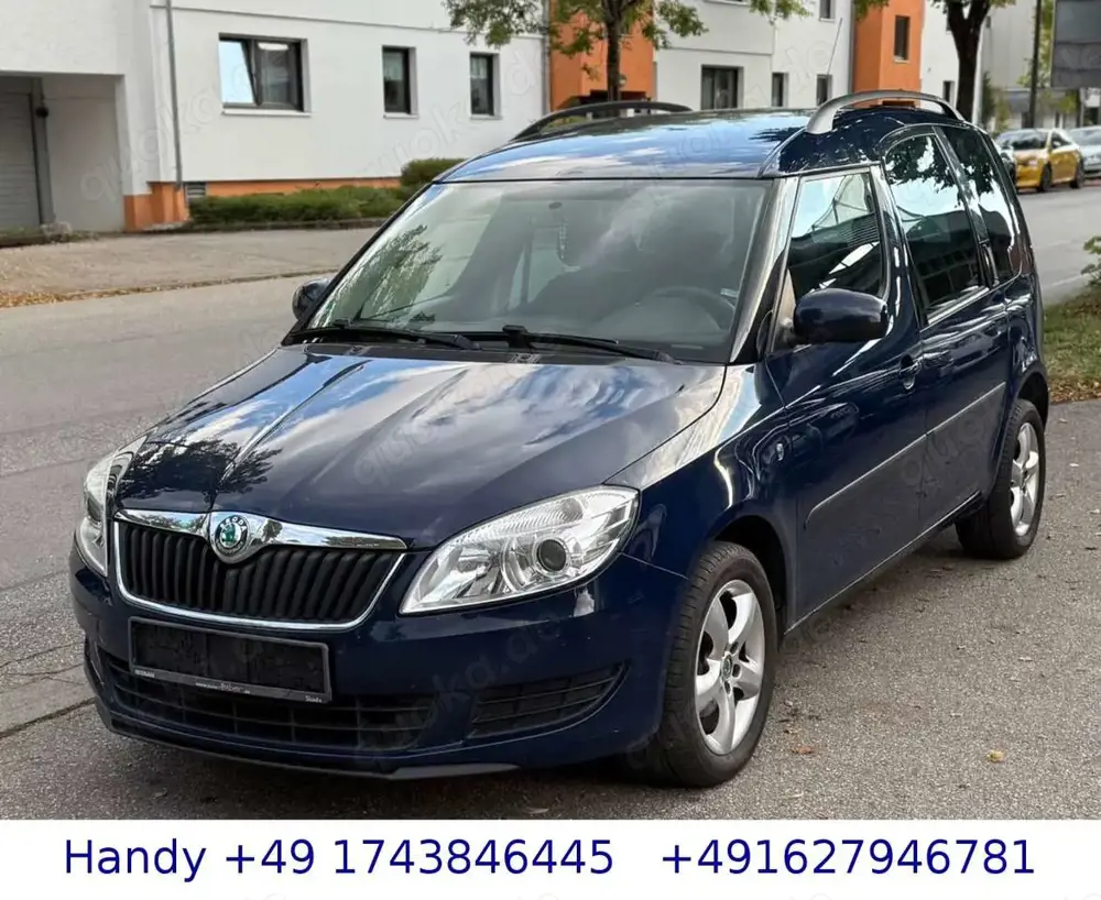 Skoda Roomster 1.2 TSI Family/1. Hand/S-Heft/TÜV 12.26