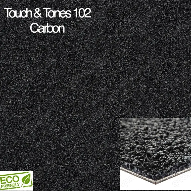 Touch & Tones 102 Halbhochflor-Teppichfliesen von Interface
