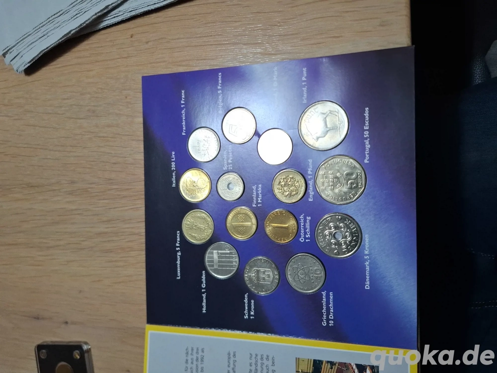 Kursmünzen Europas