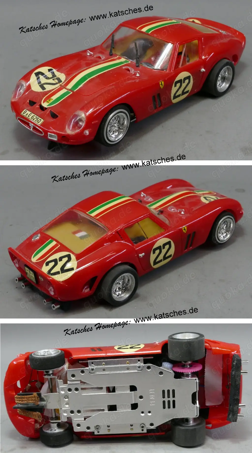 Ferrari 250 GTO auf Plafit Chassis mit Licht u.U. digital umrüstbar?