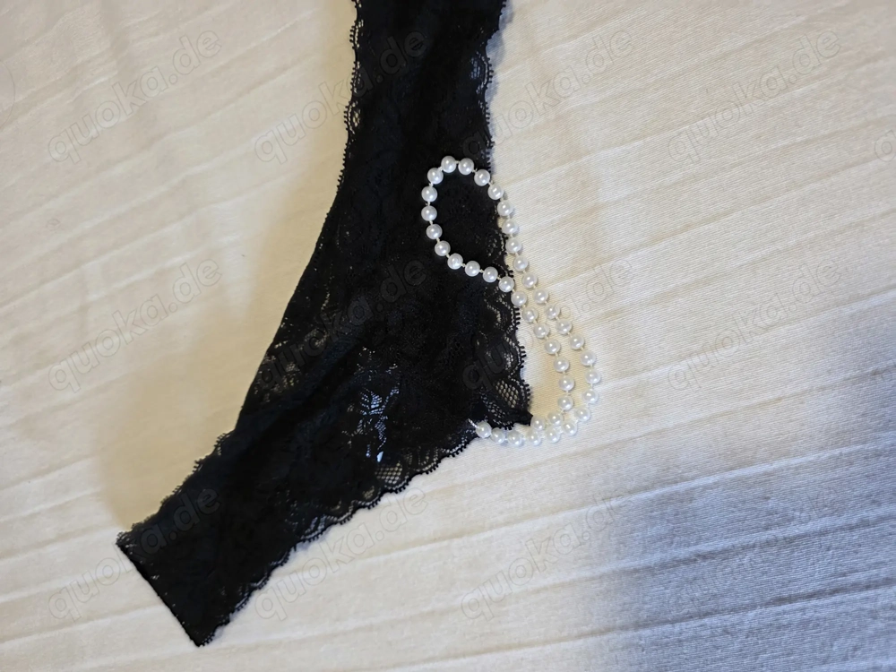 Perlenstring  String Tanga mit Perlen 