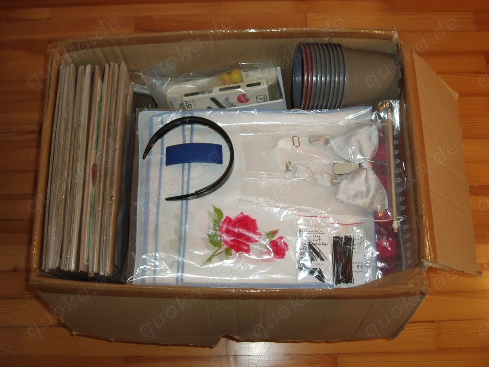 1 großer Umzugskarton voll Flohmarktartikel, nur 36,20 EUR