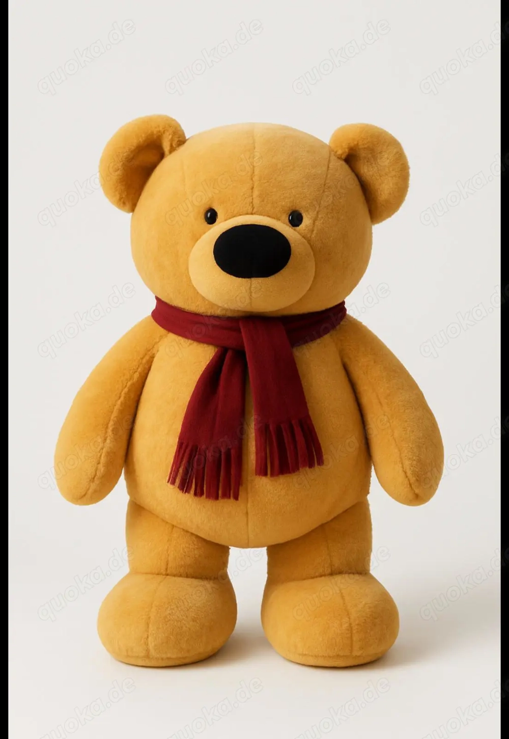 XXL Teddybär gelb stehend 