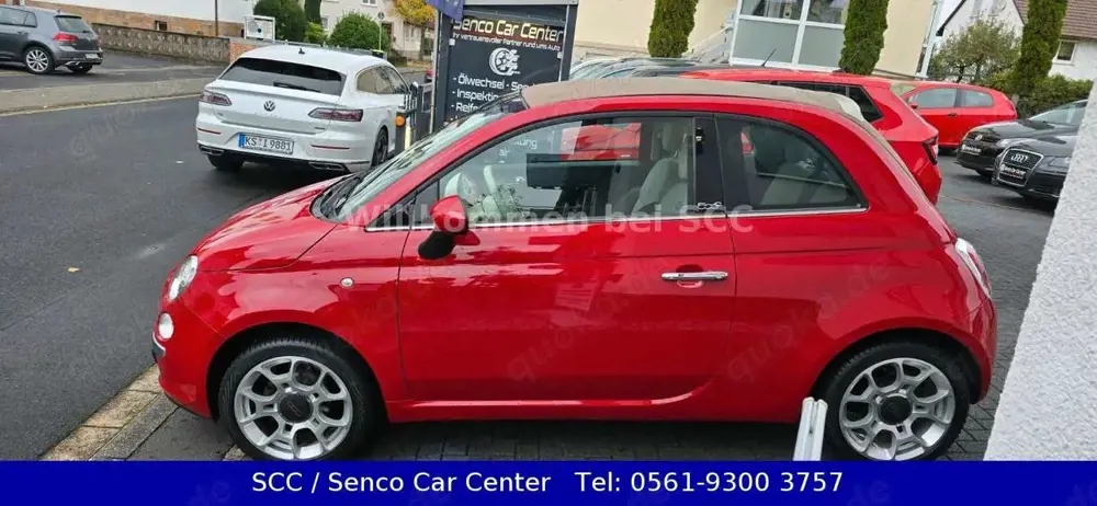 Fiat 500 c Lounge CABRIO Klima Sodermodell TÜV NEU