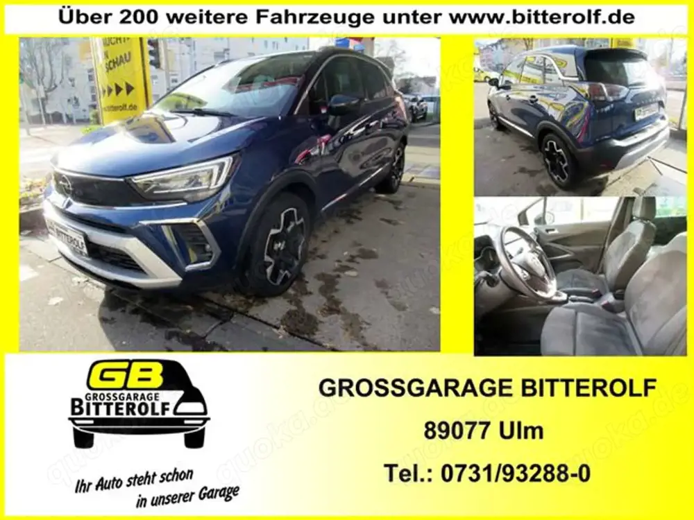 Opel Crossland X Crossland 1.5D Aut Elegance Navi/AHK/RFK/PDC/Alu