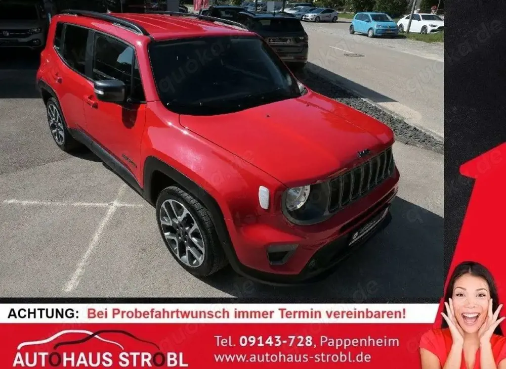 Jeep Renegade PlugIn-Hybr4xe/Kamera/ACC/Full-Link/PLA