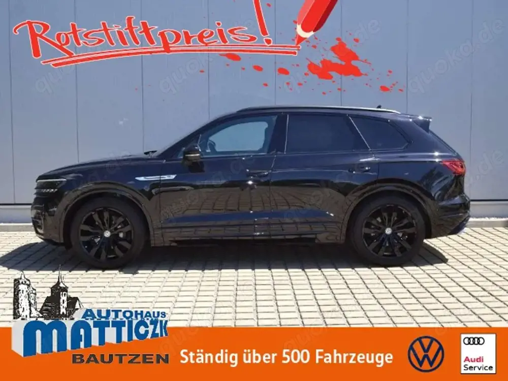 Volkswagen Touareg 3.0 V6 TDI 286 PS 4M R-Line BLACK-STYLE/LUFT/AHK/
