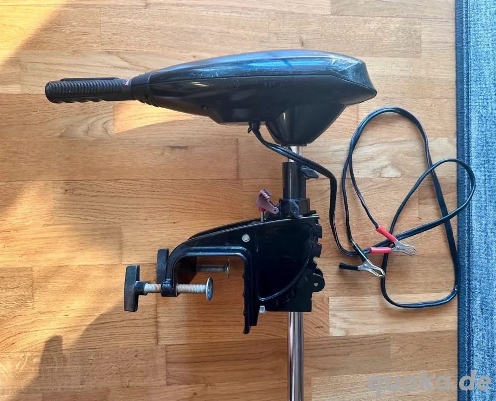 Shakespeare 12V 44lbs Elektroaussenbordmotor, gebraucht, E-Motor