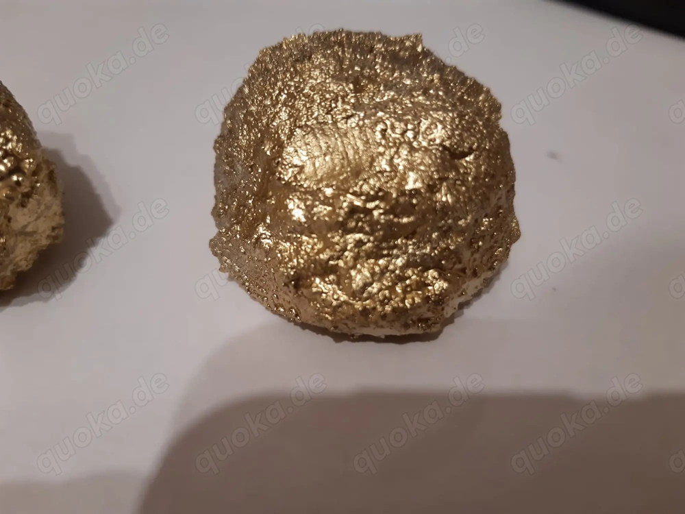 Deko Betong Kugeln gold zu Verkaufen