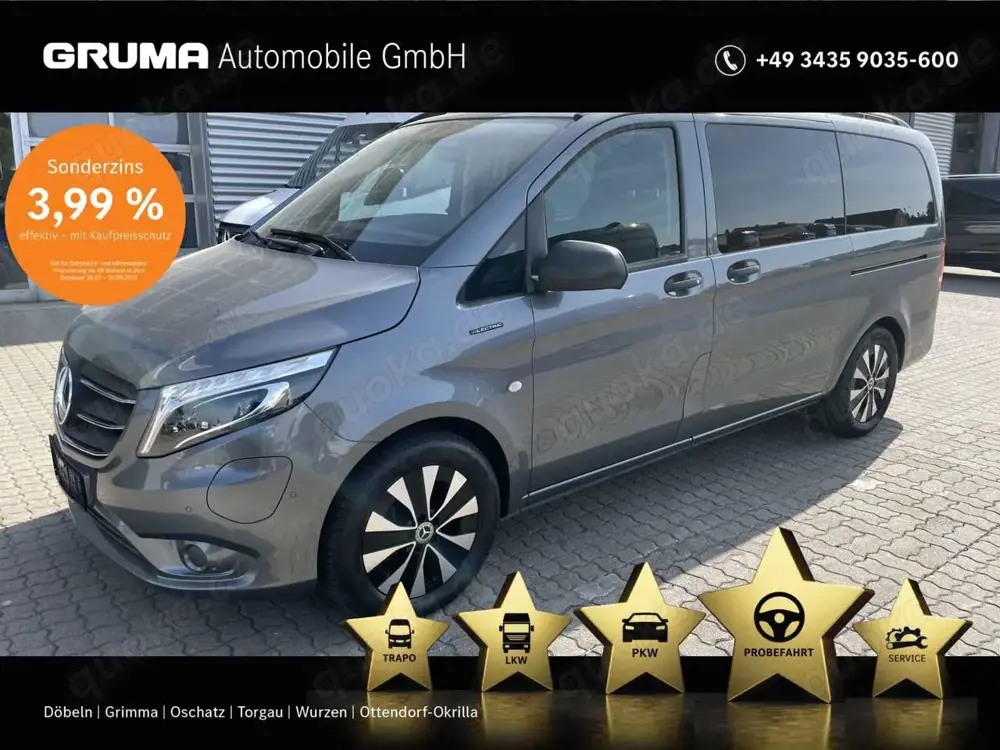 Mercedes-Benz Vito eVito 129 Tourer PRO L DISTR+LED+NAVI+TOTW+SPUR+