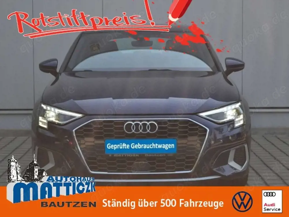 Audi A3 Sportback 35 TDI S-tr. Advanced AHK/MATRIX/PANORA