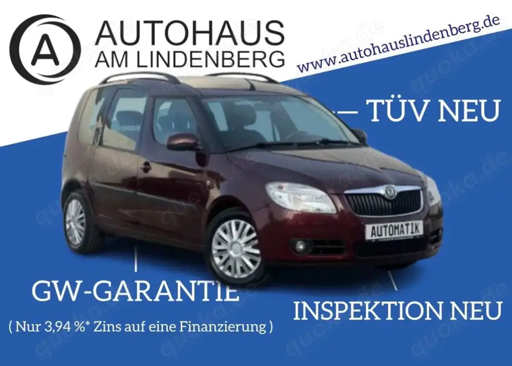 Skoda Roomster 1.6 Style Plus Edition*AUTOMATIK*SHZ*PD