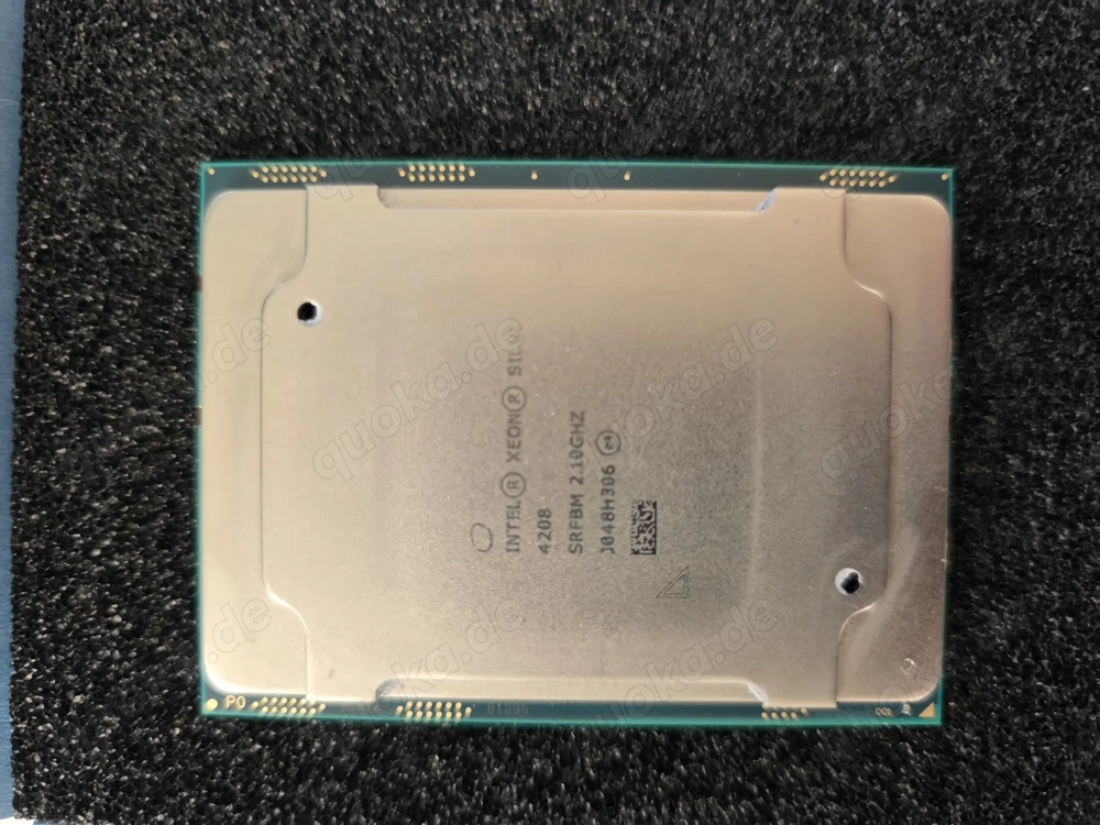 Intel Xeon Silver 4208 CPU 8-Core 2.10 GHz (3.20 GHz Turbo), 11.0